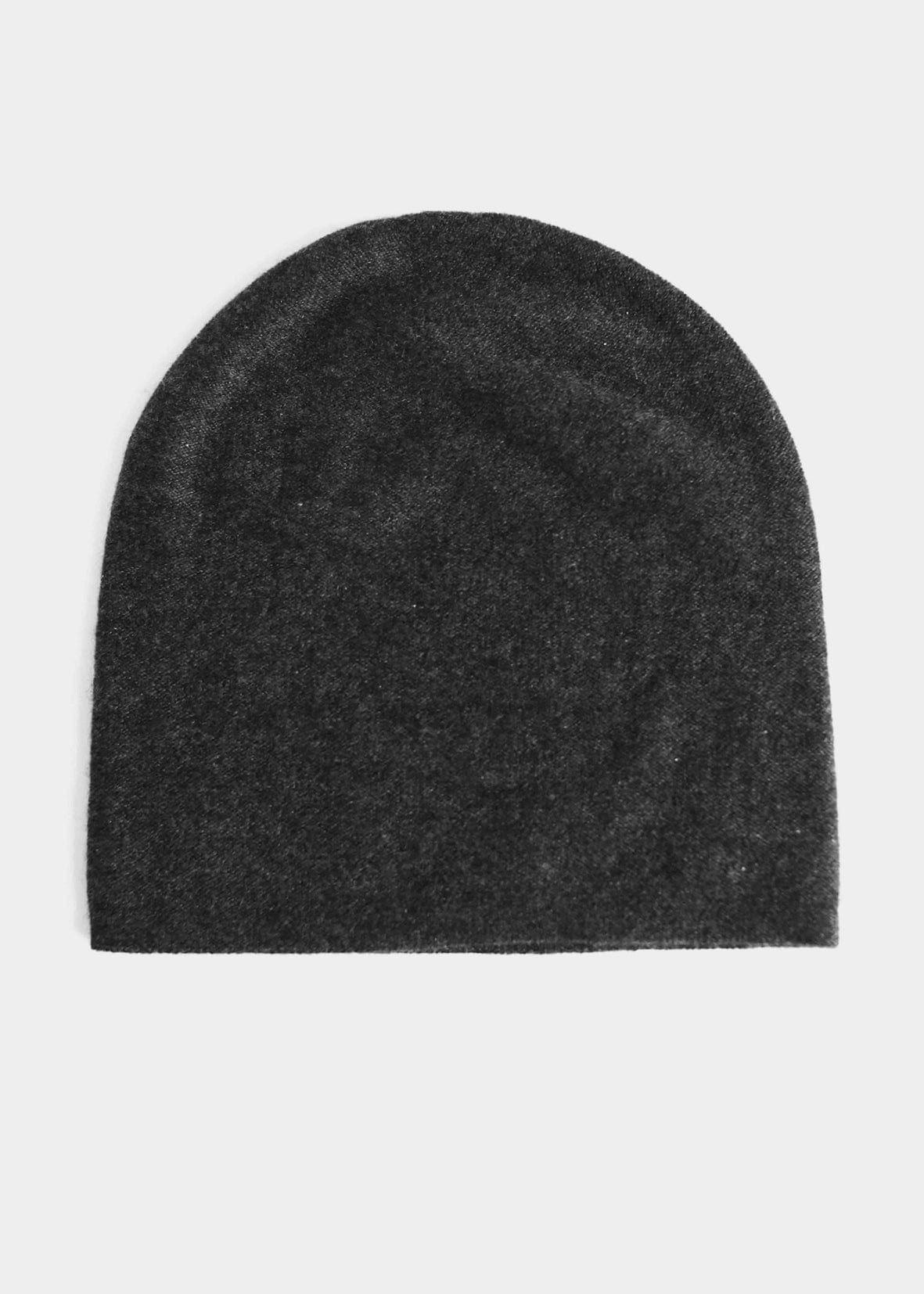 Cashmere Knit Beanie Charcoal / One size Cashmere Knit Beanie | Sustainable Yoga & Off-Duty Wear
