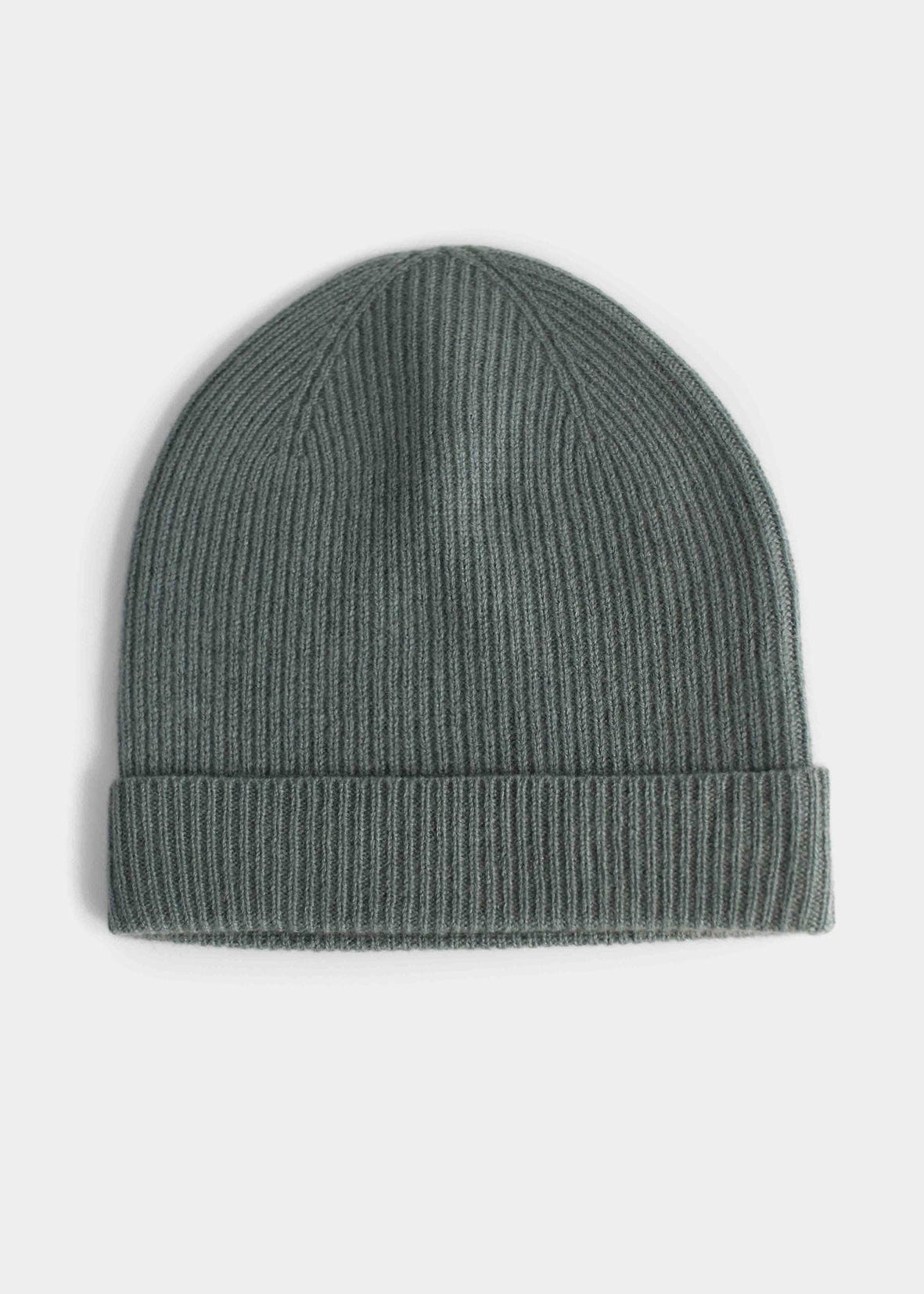 Cashmere Rib Beanie Forest / One Size Cashmere Rib Beanie | Sustainable Yoga & Off-Duty Wear