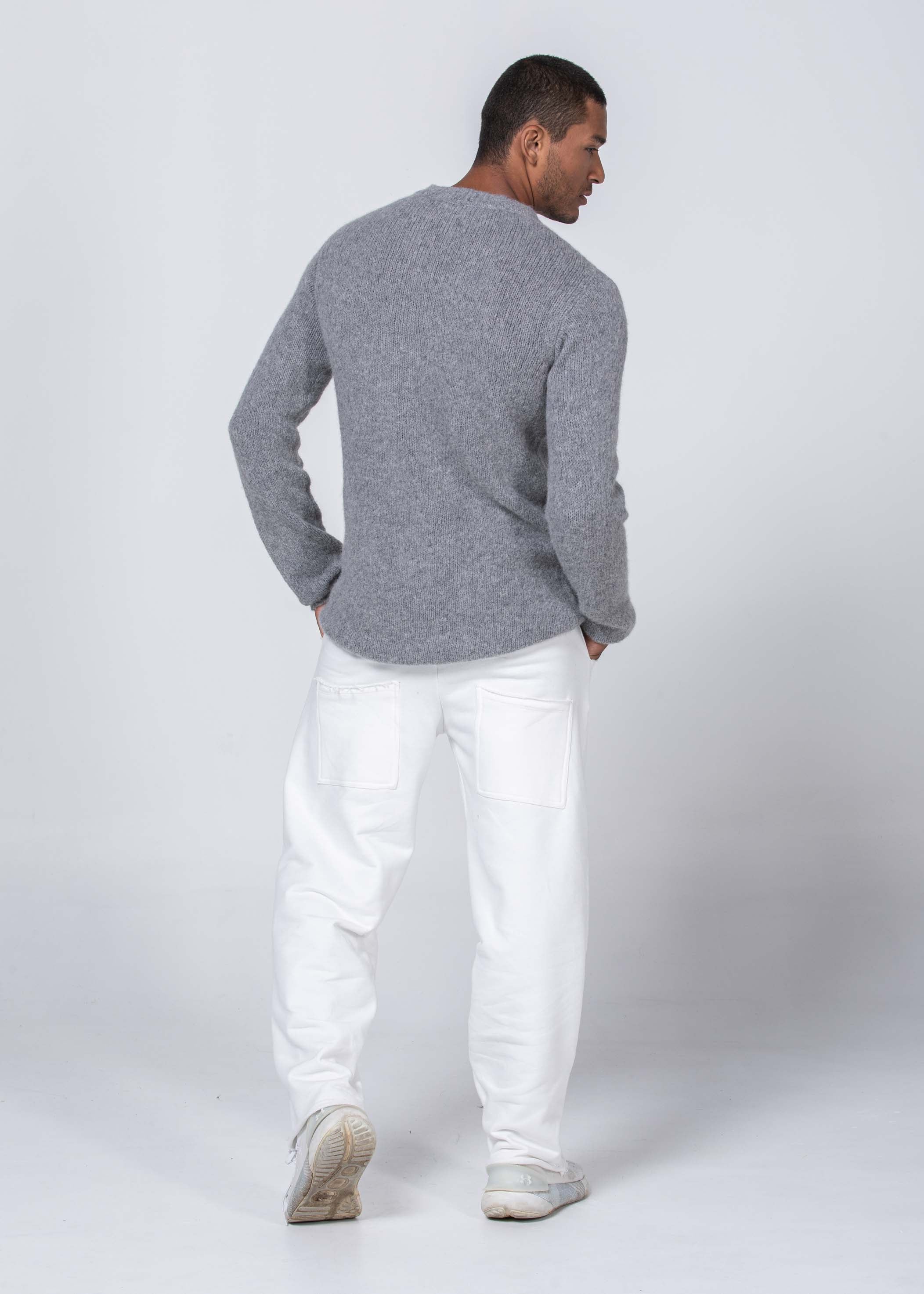 Mens Crew Neck Sweater Mens Crew Neck Sweater | Sustainable Yoga & Off-Duty Wear