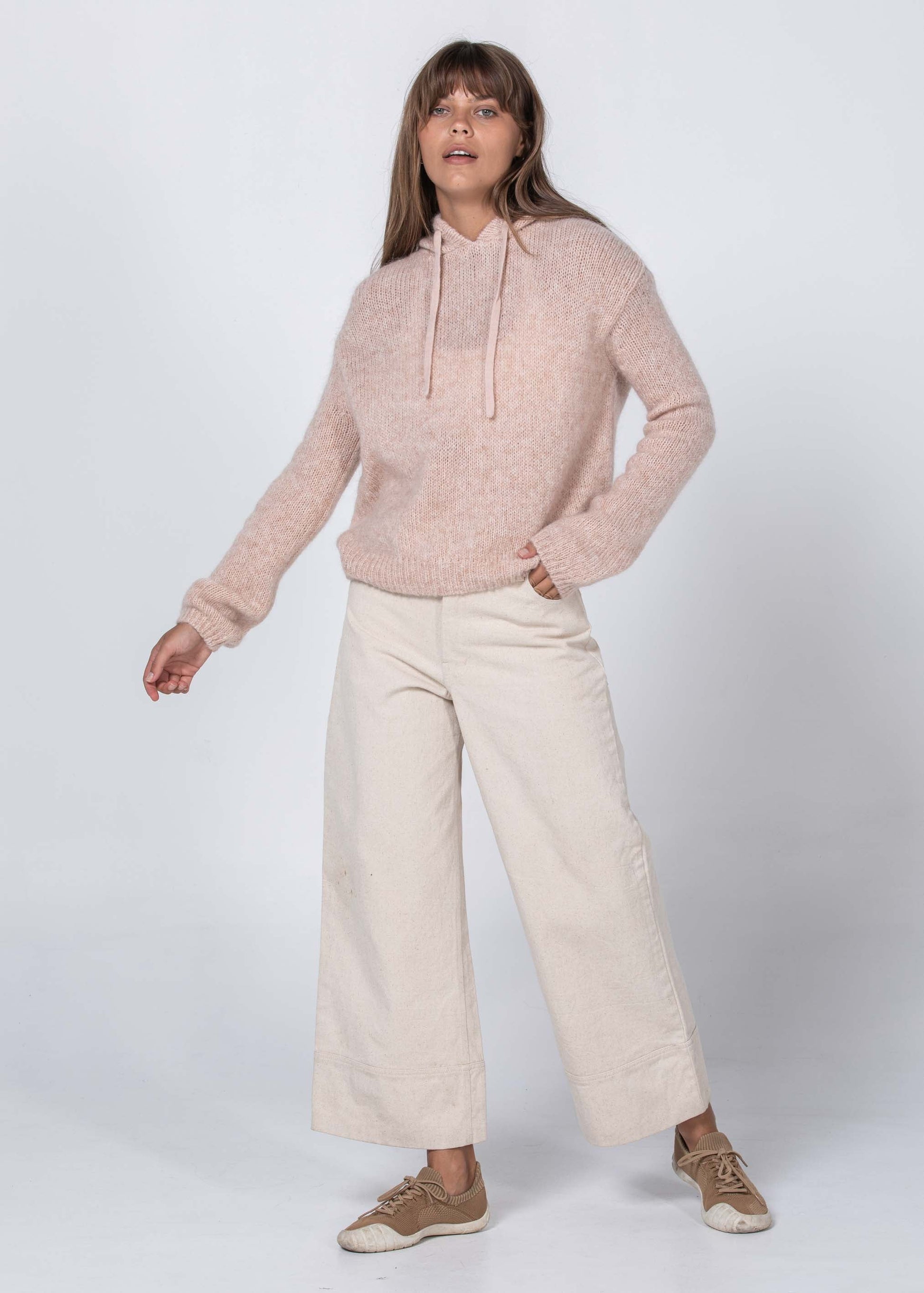 Osito Fluffy Hood Blossom / S/M WE-AR Osito Fluffy Hood | Sustainable Yoga & Off-Duty Wear