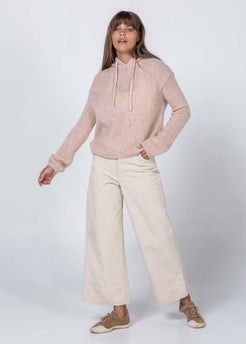 Osito Fluffy Hood Blossom / S/M WE-AR Osito Fluffy Hood | Sustainable Yoga & Off-Duty Wear