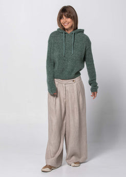 Osito Fluffy Hood Rainforest / S/M WE-AR Osito Fluffy Hood | Sustainable Yoga & Off-Duty Wear