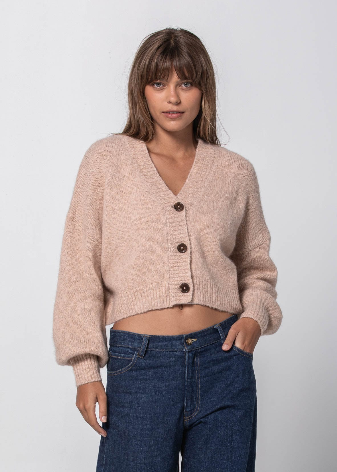 Jai Bolero Cardigan Rose Gold / S/M Jai Bolero Cardigan