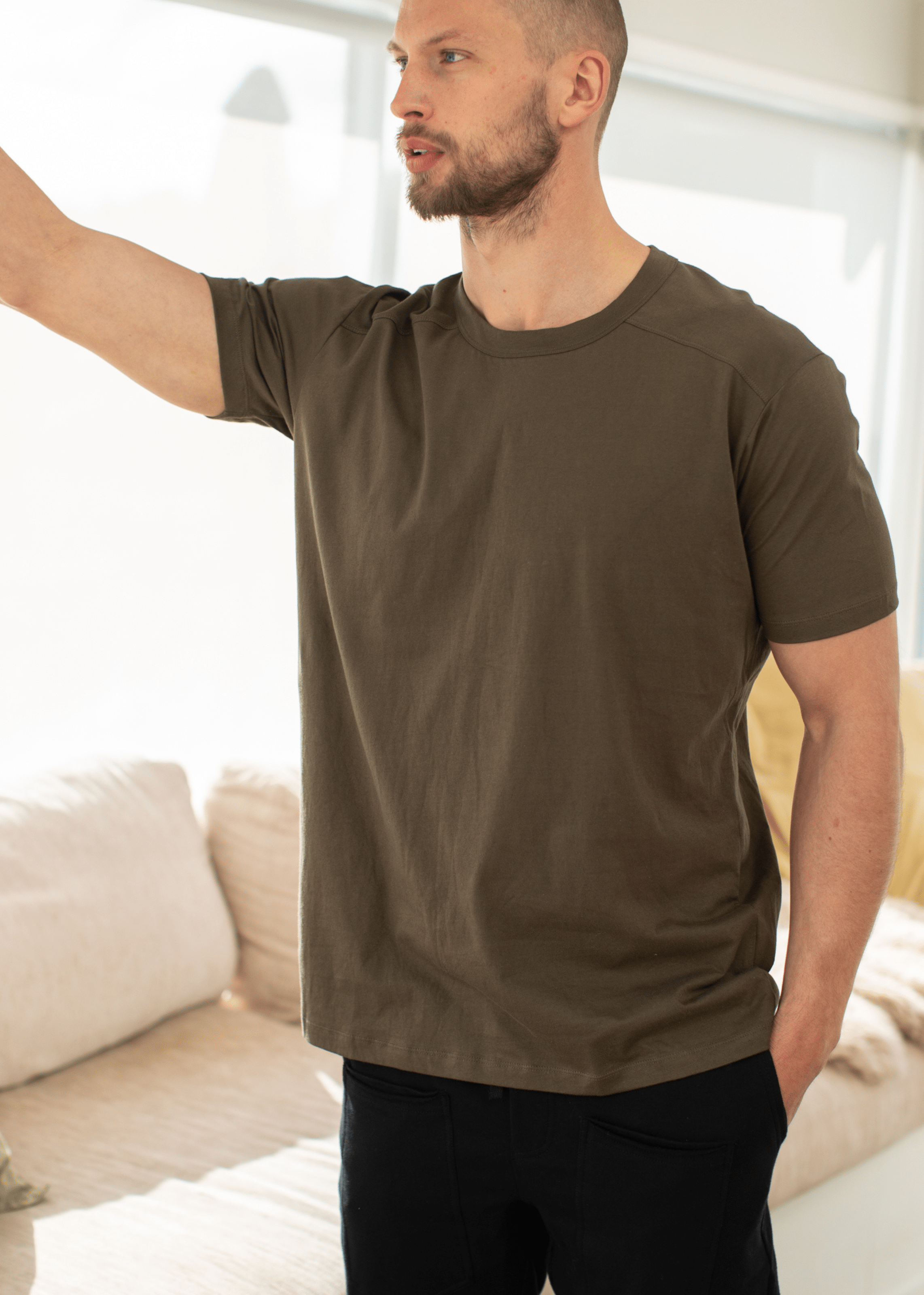 Men's Organic Band T Shirt Mens Organic Band T-Shirt | WE-AR