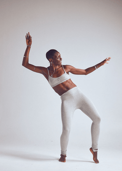 Tri-Ka Lyte Organic Leggings grey marl / M Tri-Ka Organic Cotton Leggings | WE-AR