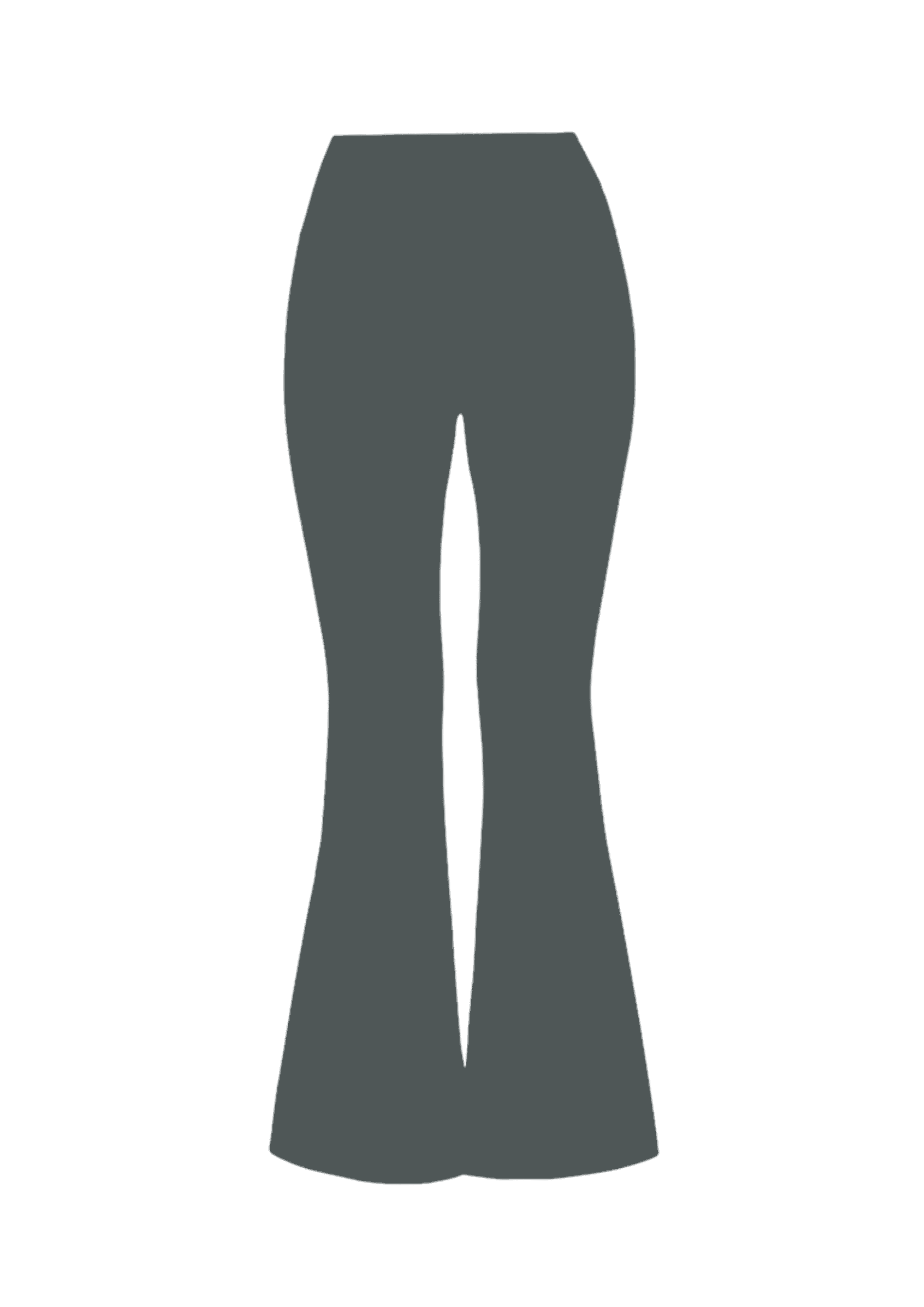 Basika Flare Pant tradewinds / M